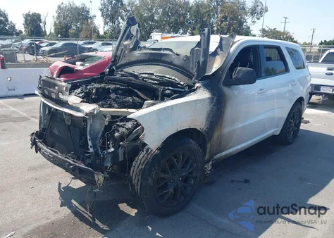 2016 Dodge Durango Sxt z USA, uszkodzony, nr VIN 1C4RDJAG0GC455985